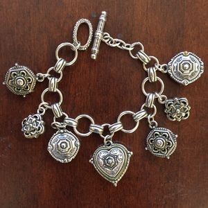 Vintage Brighton charm bracelet
